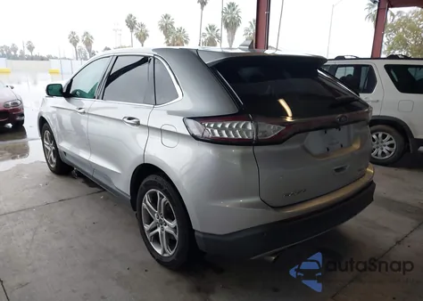 2015 Ford Edge Titanium from USA, damaged, VIN 2FMTK4K84FBB61326